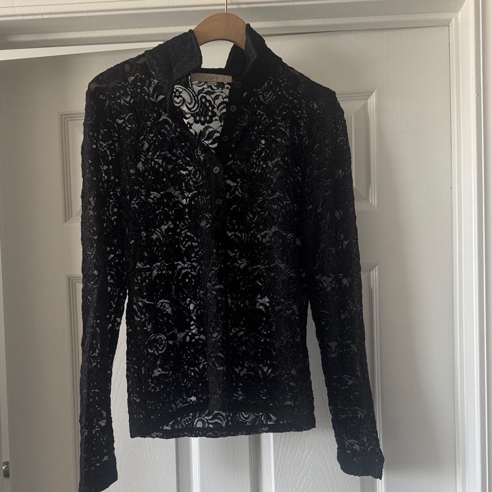 Loft lace blouse. NWOT.